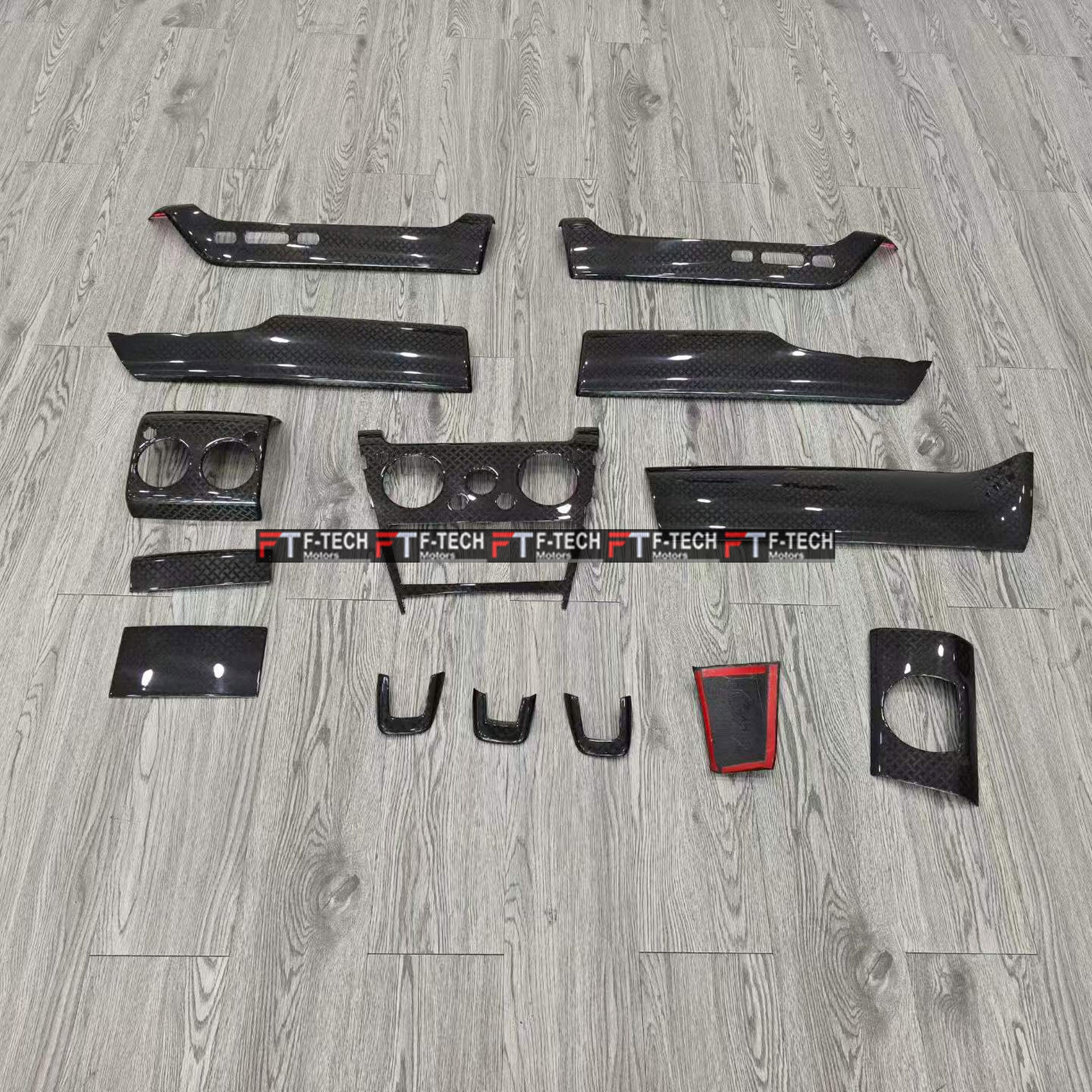 Dry Carbon Interior Trim Kit Stick Covers For Rolls Royce Cullinan 1 2 2018+