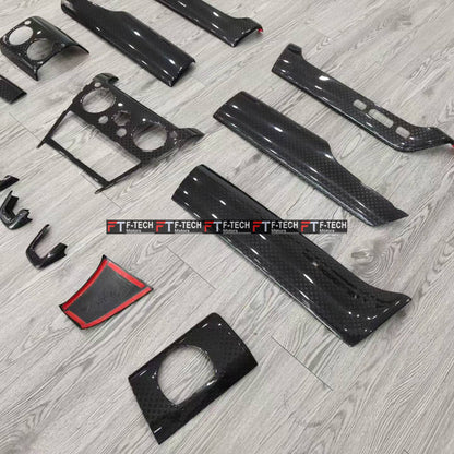 Dry Carbon Interior Trim Kit Stick Covers For Rolls Royce Cullinan 1 2 2018+