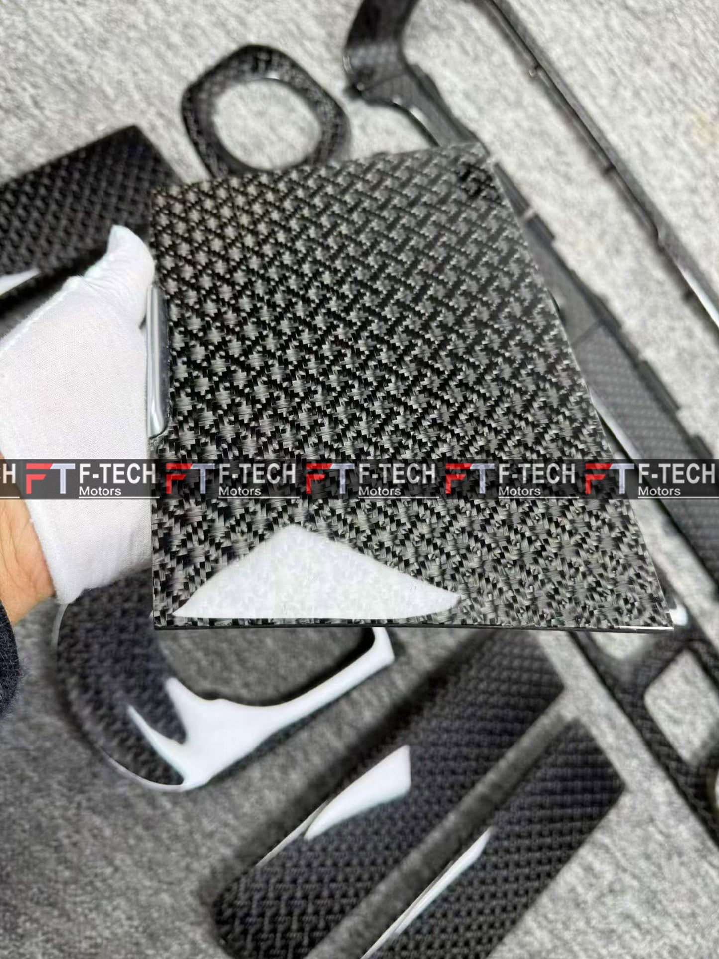 Dry Carbon Interior Trim Kit Replacement For Mercedes Benz G Class W465 W464 G63 G500 G550 AMG 2019+