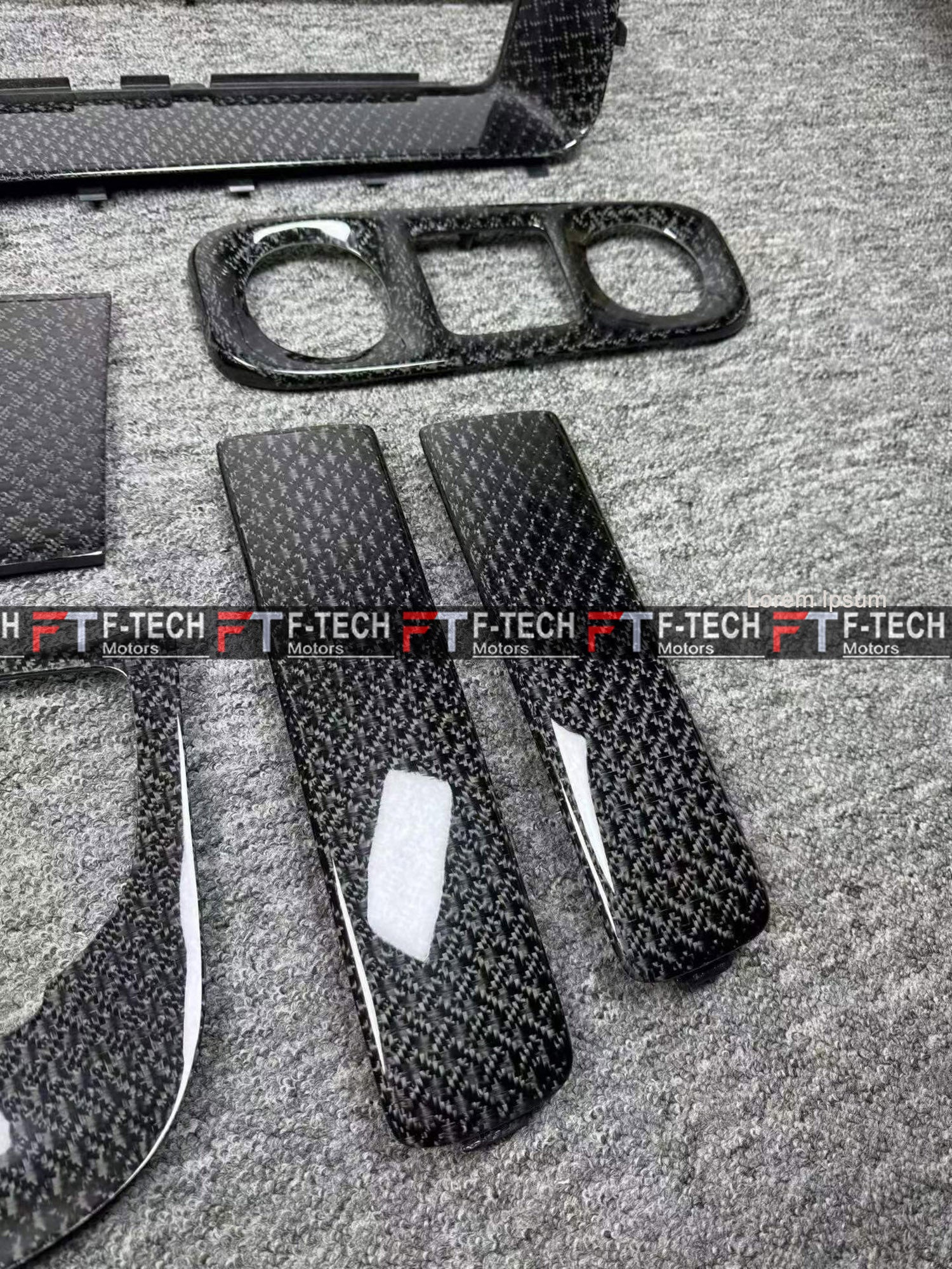 Dry Carbon Interior Trim Kit Replacement For Mercedes Benz G Class W465 W464 G63 G500 G550 AMG 2019+
