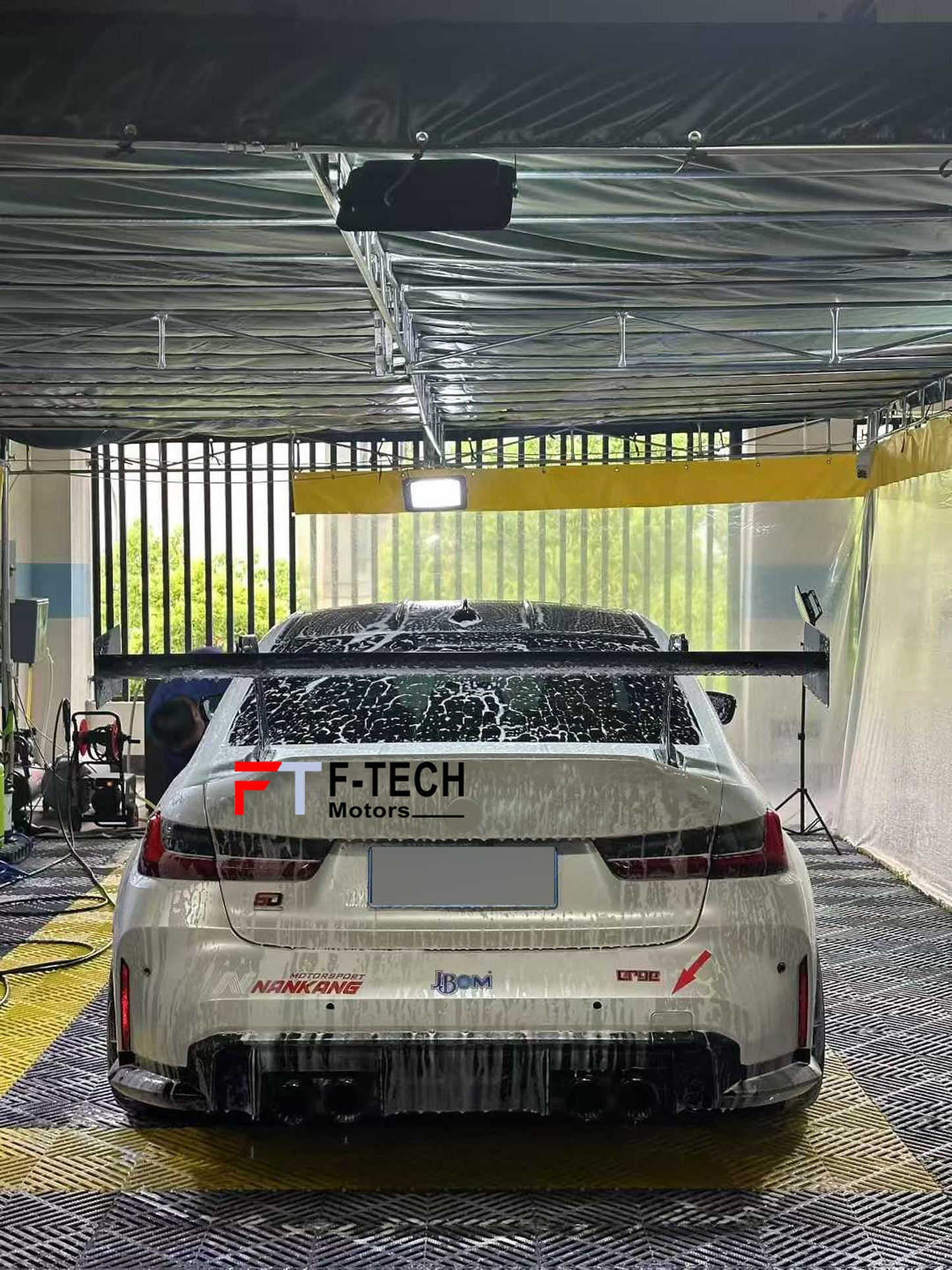Dry Carbon Rear Wing Spoiler For BMW M3 G80 2020 - 2024