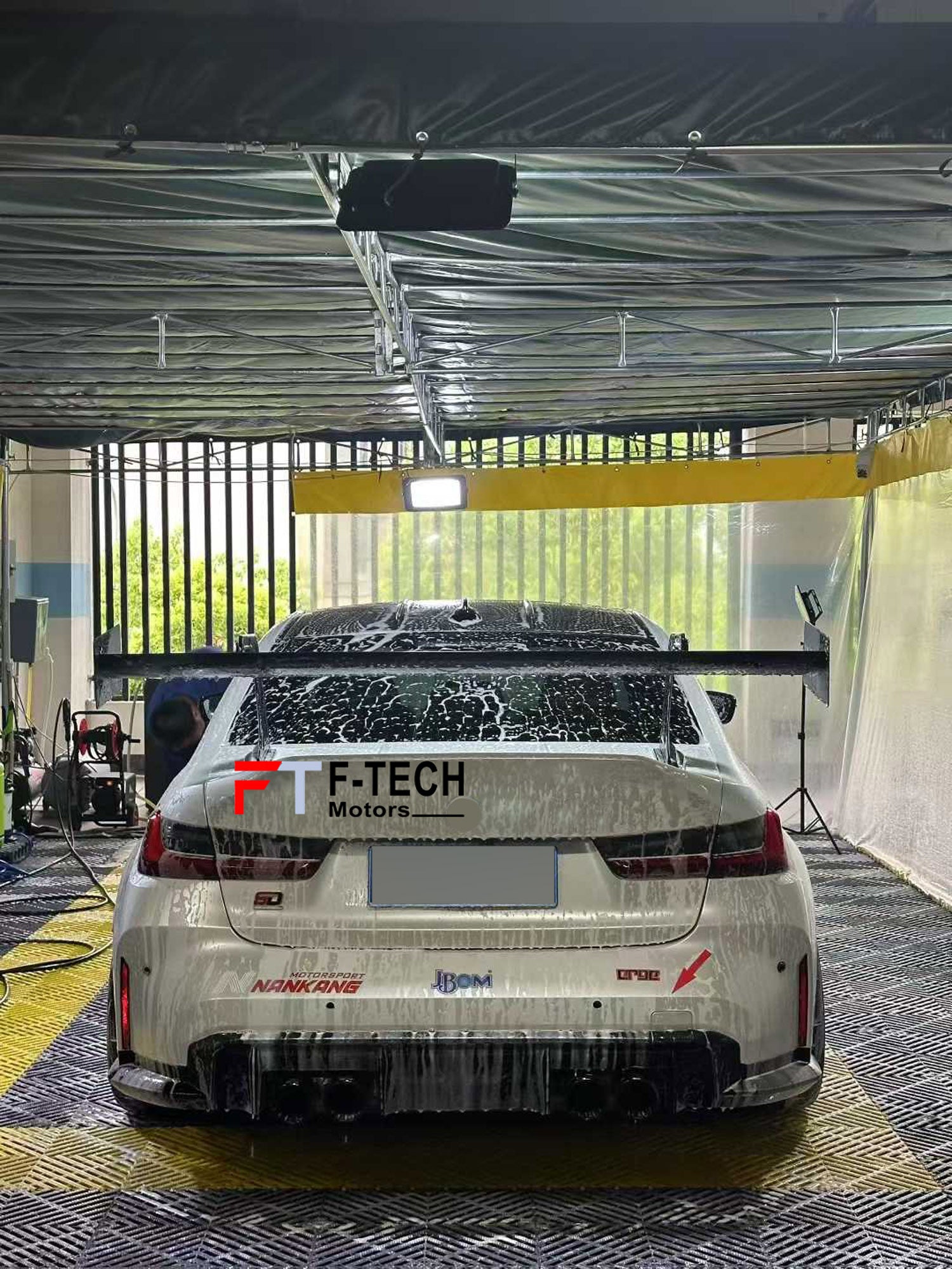 Dry Carbon Rear Wing Spoiler For BMW M3 G80 2020 - 2024