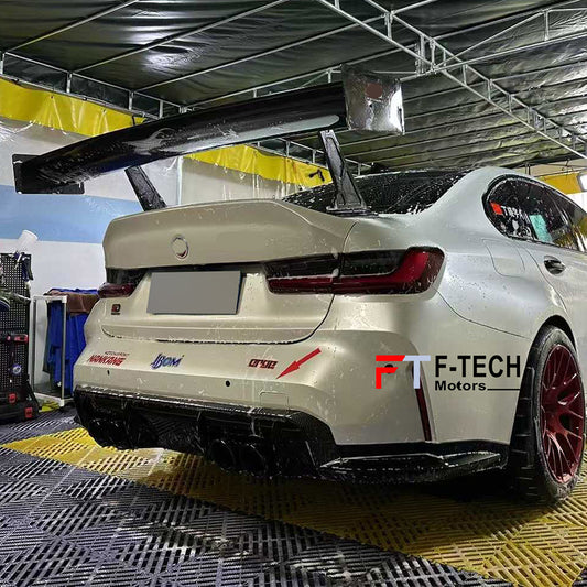 Dry Carbon Rear Wing Spoiler For BMW M3 G80 2020 - 2024