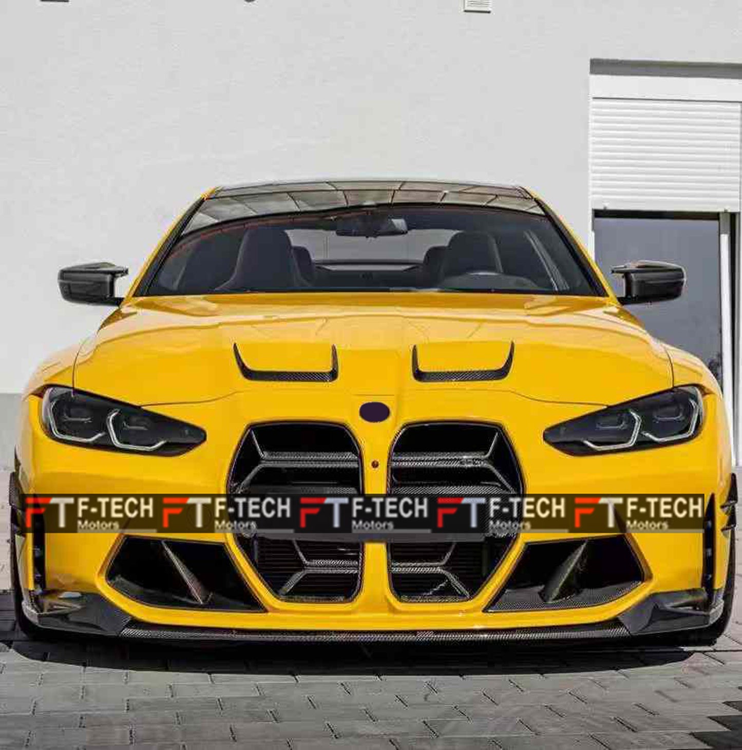 Dry Carbon Hood Vent Wind Covers For BMW M3 G80 M4 G82 2020+