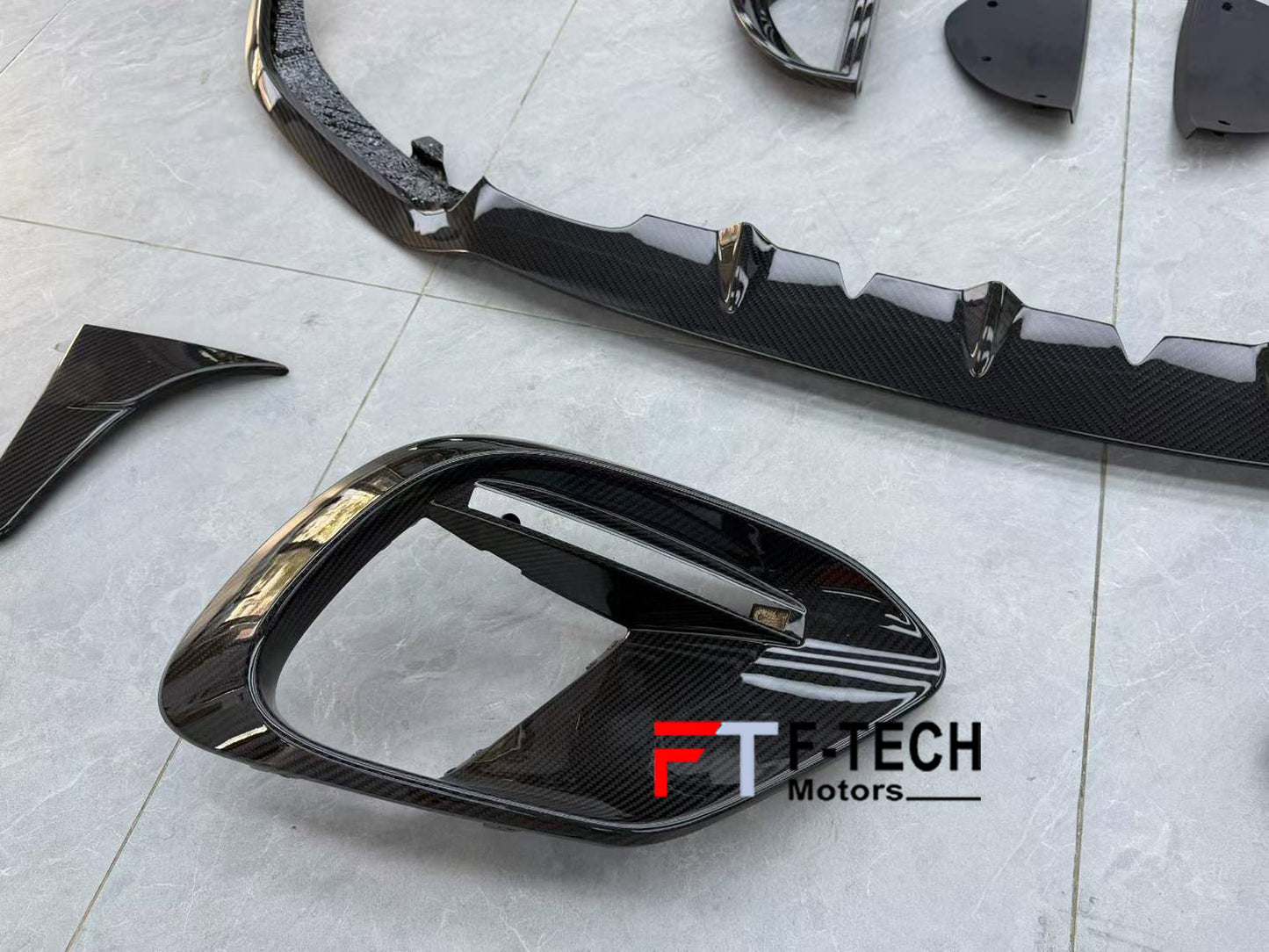 Dry Carbon Fiber Aero Kit For Mercedes Benz S Class W223 S63 AMG 2021 - 2026