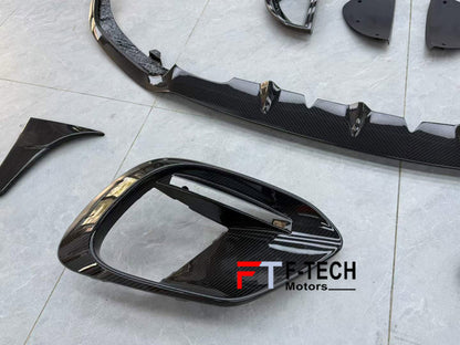 Dry Carbon Fiber Aero Kit For Mercedes Benz S Class W223 S63 AMG 2021 - 2026
