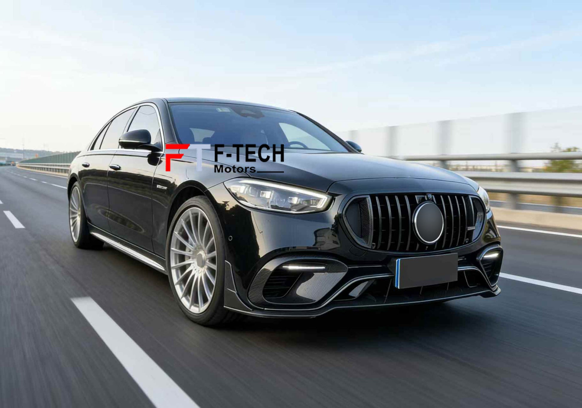Dry Carbon Fiber Aero Kit For Mercedes Benz S Class W223 S63 AMG 2021 - 2026