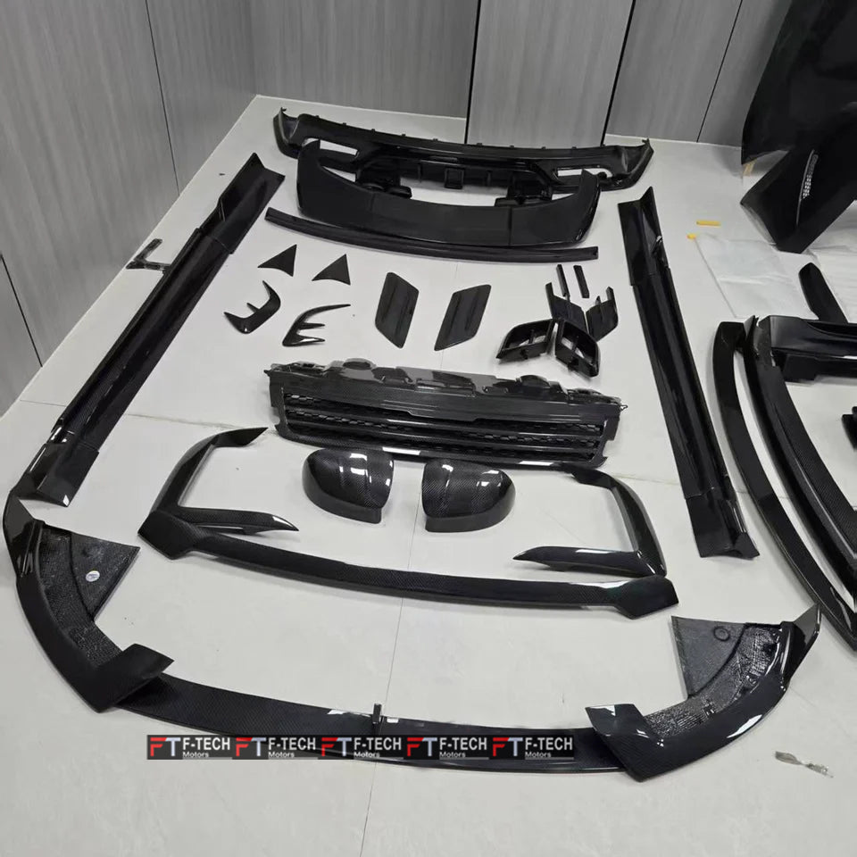 Dry Carbon Fiber Body Kit For Range Rover Sport SV L461 2023+ Mansory