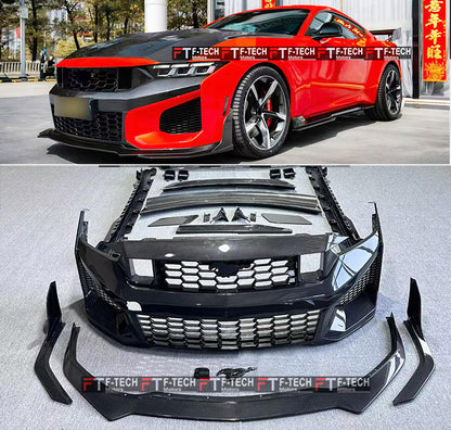 Dry Carbon Fiber Body Kit Dark Horse Style For Ford Mustang S650 2023+