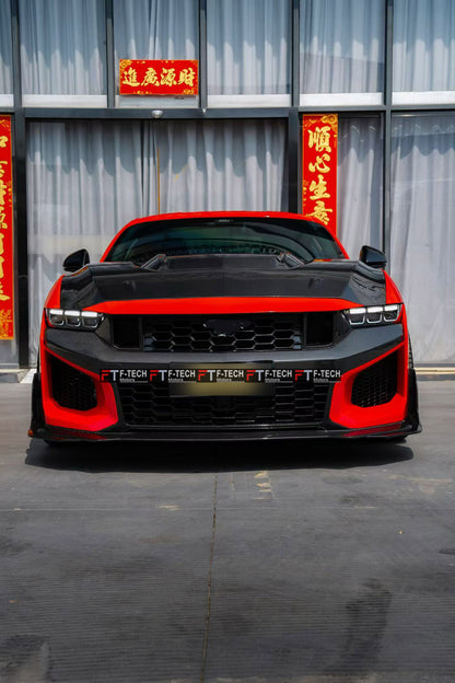 Dry Carbon Fiber Body Kit Dark Horse Style For Ford Mustang S650 2023+