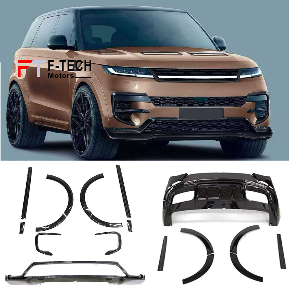 Dry Carbon Fiber Aero Kit For Range Rover Sport L461 2023+ – F-Tech Motors