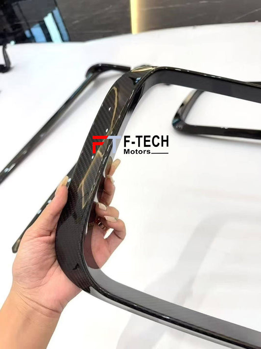 Dry Carbon Fiber Front Grille Frame For Mercedes Benz G Class W465 G63 AMG 2025+