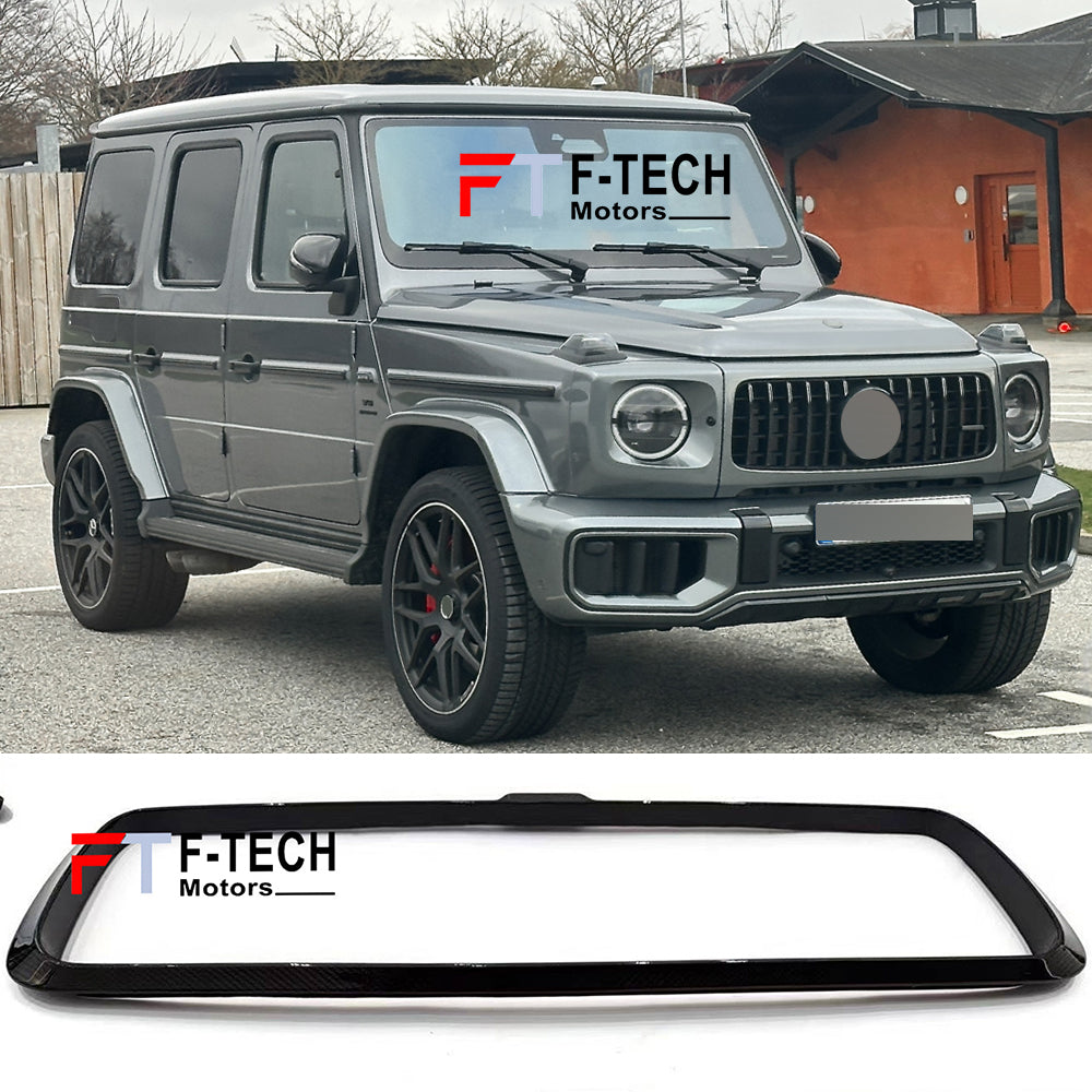 Dry Carbon Fiber Front Grille Frame For Mercedes Benz G Class W465 G63 AMG 2025+
