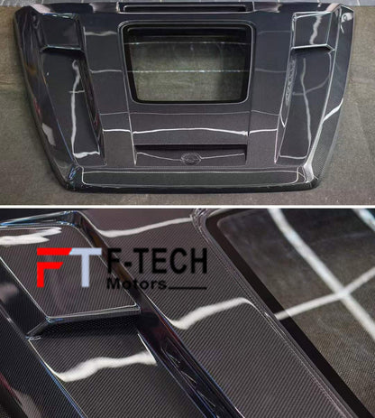 Dry Carbon Hood With Glass Window For Mercedes Benz G Class W465 W464 G63 G550 AMG 2019+