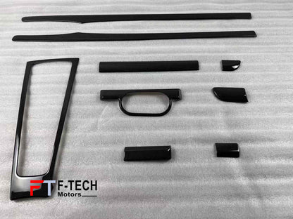Dry Carbon Fiber Interior Trim Kit Covers for Porsche 718 Cayman Boxster 982 2016 - 2025
