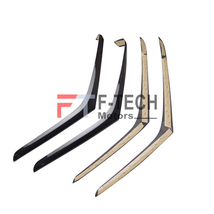 Dry Carbon Fiber Interior Trim Kit Covers for Mercedes Benz S Class W222 2013 - 2020 S63 AMG