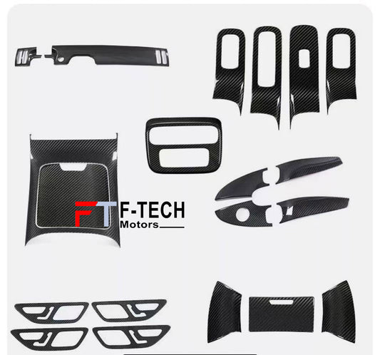 Dry Carbon Interior Trim Kit for Mercedes Benz S Class W223 AMG S450 S480 S500 S580 S63 AMG 2021+