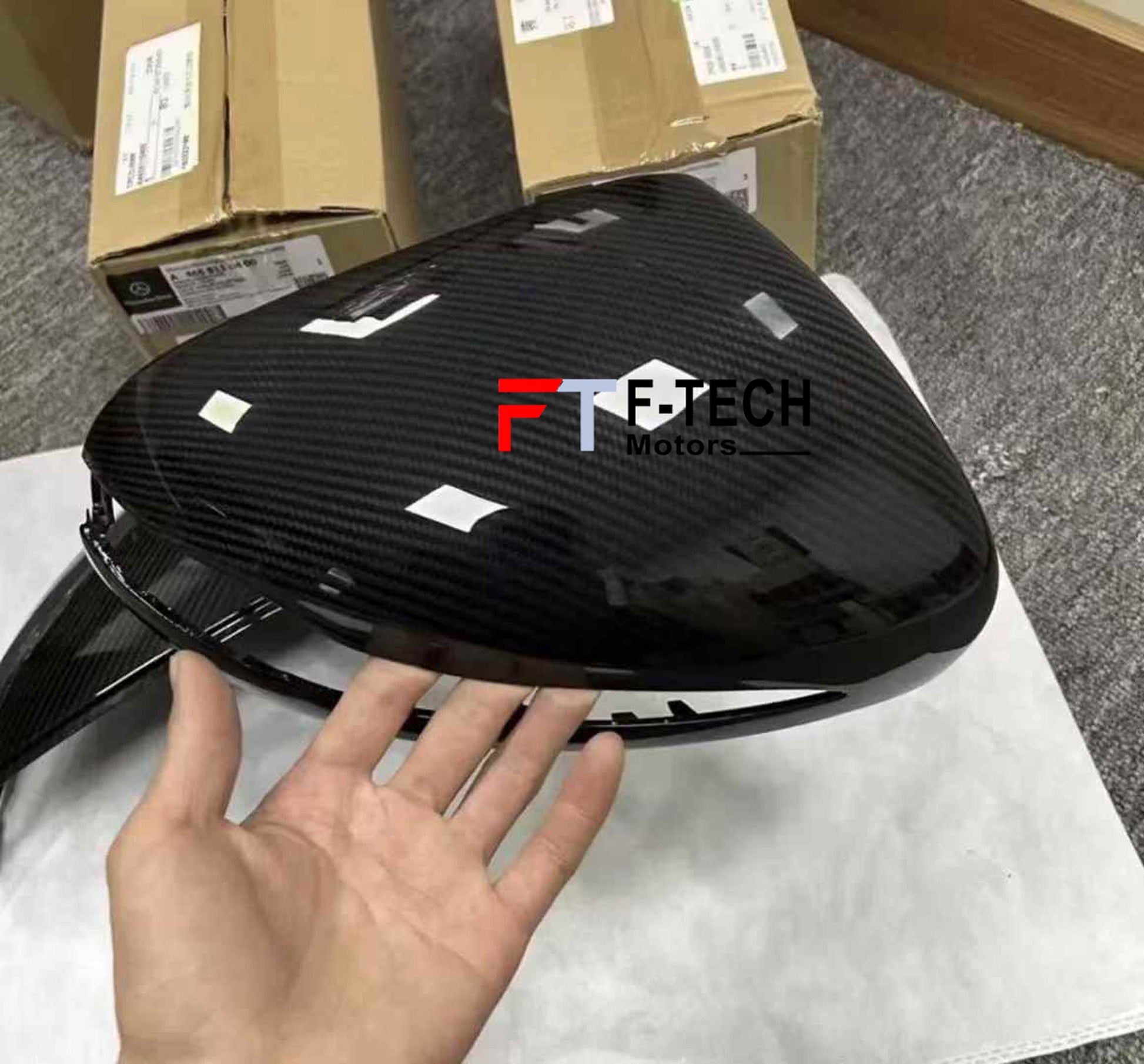 Dry Carbon Fiber Mirror Covers for Mercedes Benz G Class W465 W464 W463A G63 AMG G550 2019+