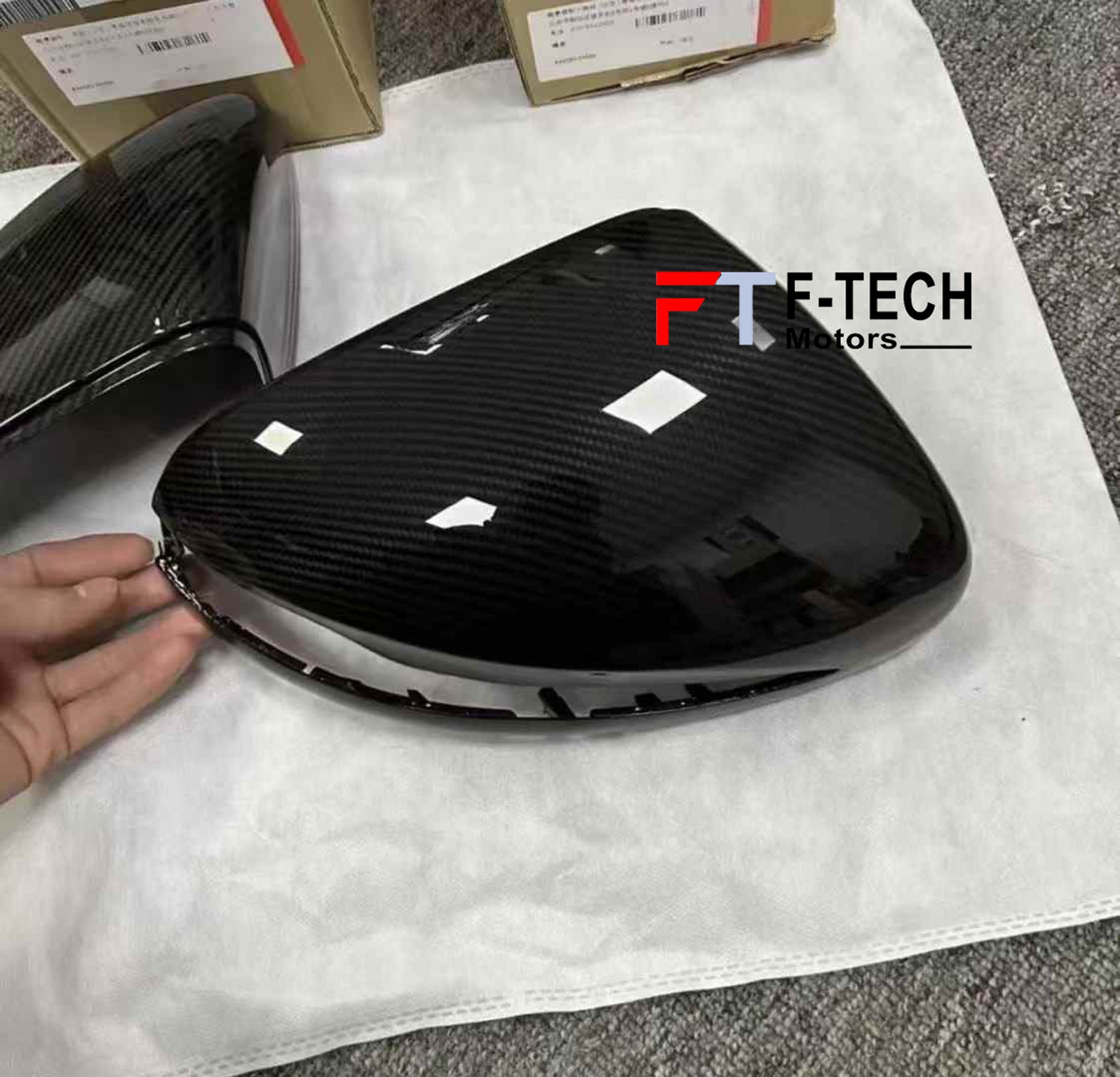 Dry Carbon Fiber Mirror Covers for Mercedes Benz G Class W465 W464 W463A G63 AMG G550 2019+