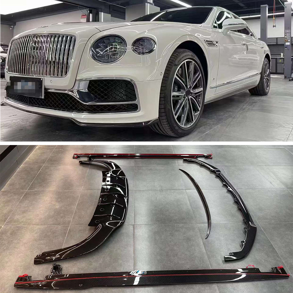 Dry Carbon Fiber Body Kit For Bentley Flying Spur 2019 - 2024