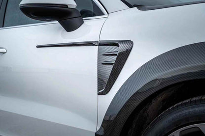 Dry Carbon Fiber Body Kit For Porsche Cayenne 9Y0 2023+ Hood Front Lip Diffuser Spoiler Mansory