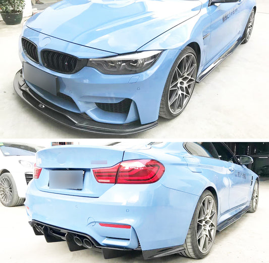 Dry Carbon Fiber Aero Body Kit for BMW M4 F82 2014 - 2018 PSM