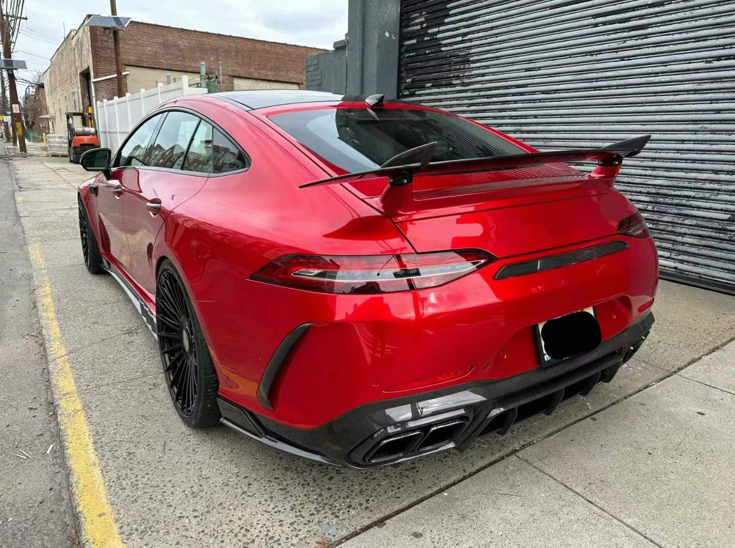 Dry Carbon Fiber Body Kit For Mercedes Benz AMG GT 63 S X290 2019+ 4 Doors