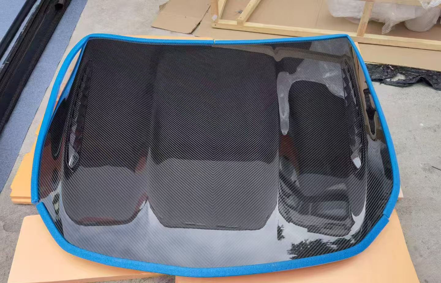 Dry Carbon Fiber Body Kit For Mercedes Benz AMG GT 63 S X290 2019+ 4 Doors Top Car