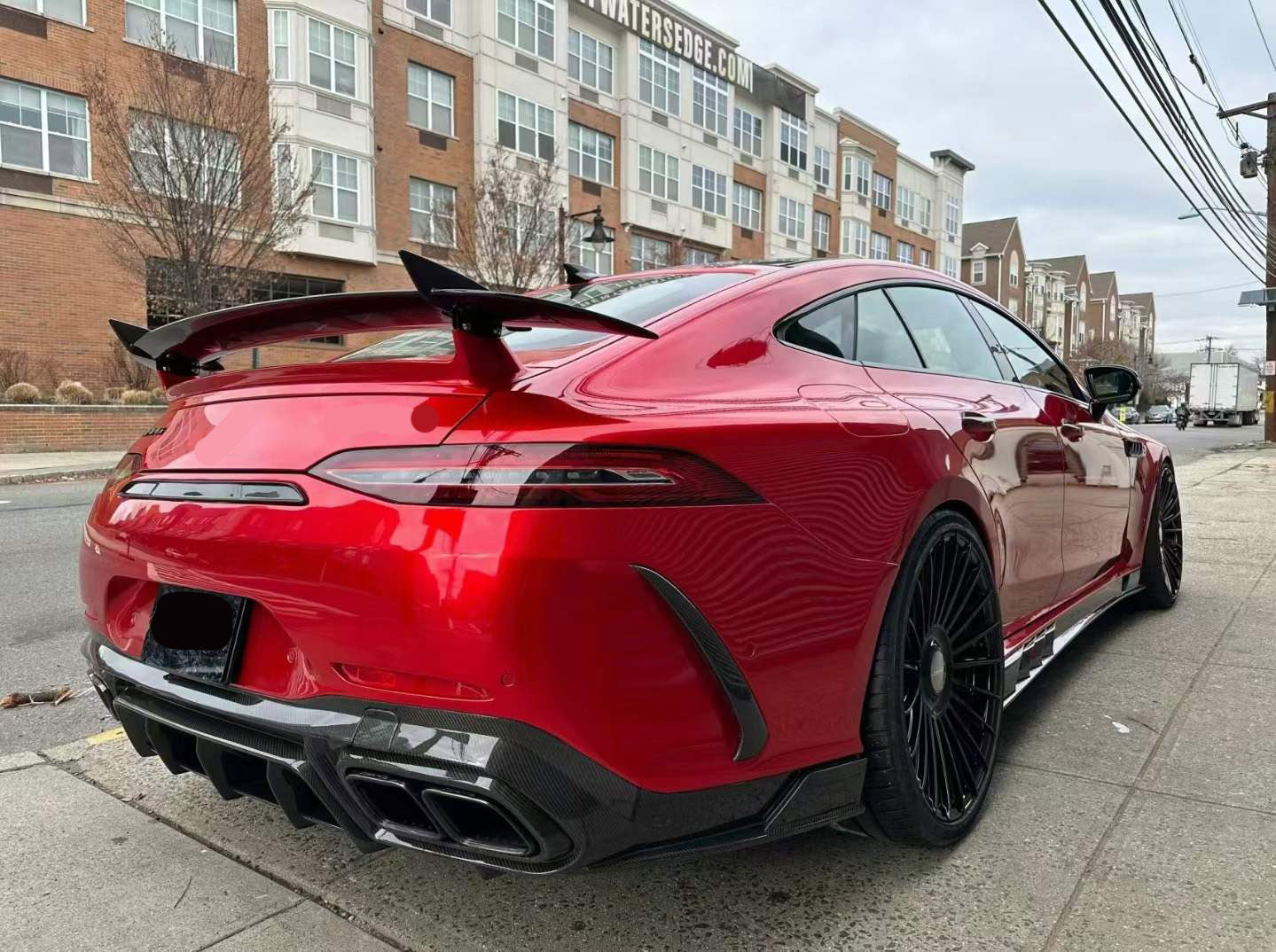 Dry Carbon Fiber Body Kit For Mercedes Benz AMG GT 63 S X290 2019+ 4 Doors