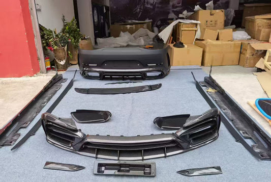 Dry Carbon Fiber Body Kit For Mercedes Benz AMG GT 63 S X290 2019+ 4 Doors Top Car