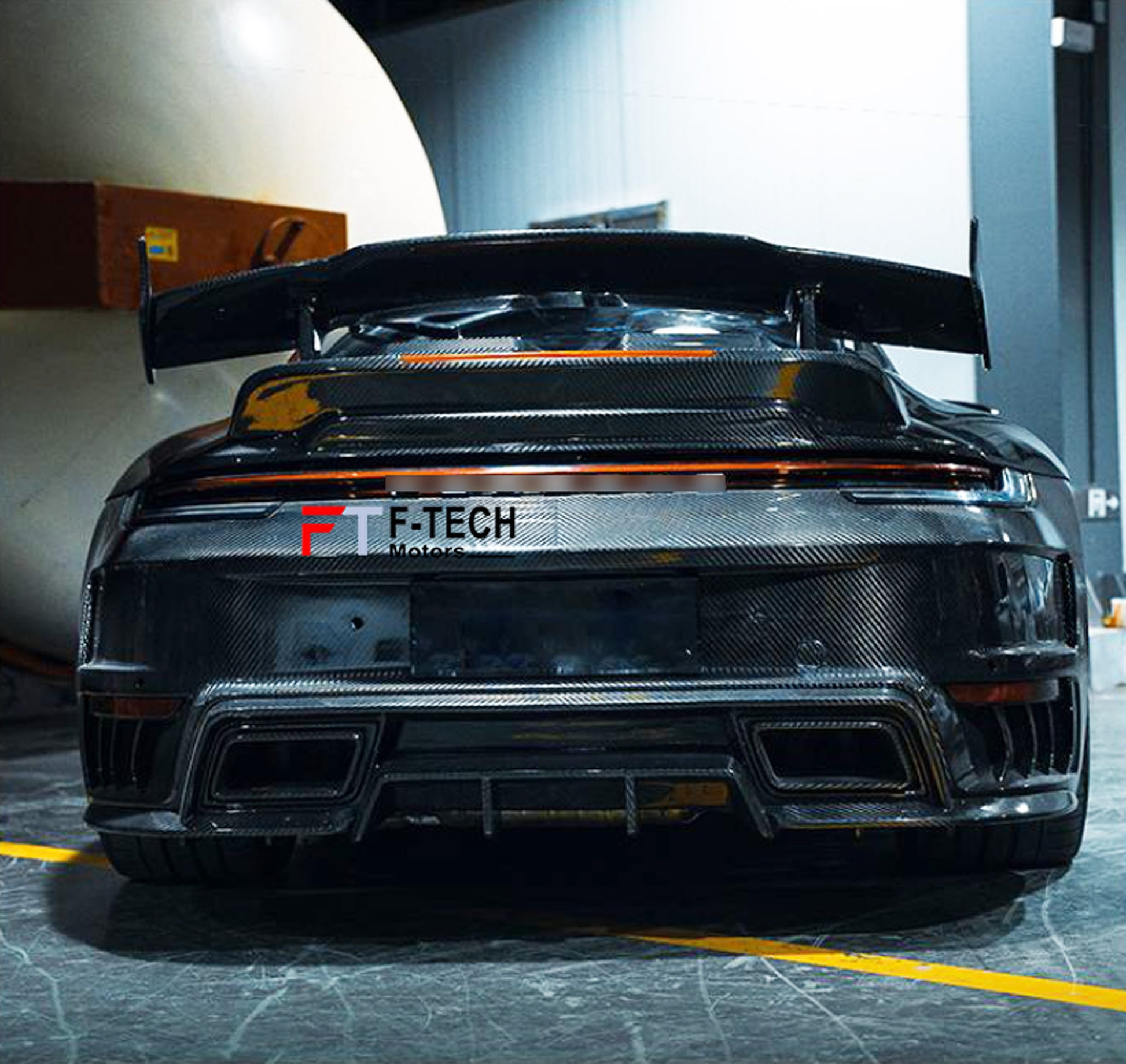 Dry Carbon Fiber Body Kit For Porsche 911 992.1 Carrera S 2019 - 2024 Top Car Stinger GTR