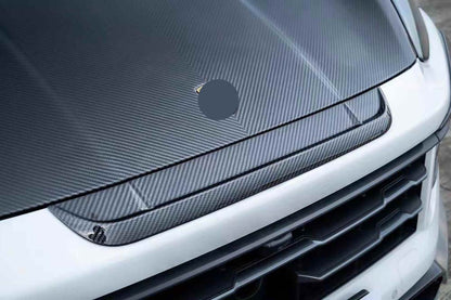 Dry Carbon Fiber Body Kit For Porsche Cayenne 9Y0 2023+ Hood Front Lip Diffuser Spoiler Mansory