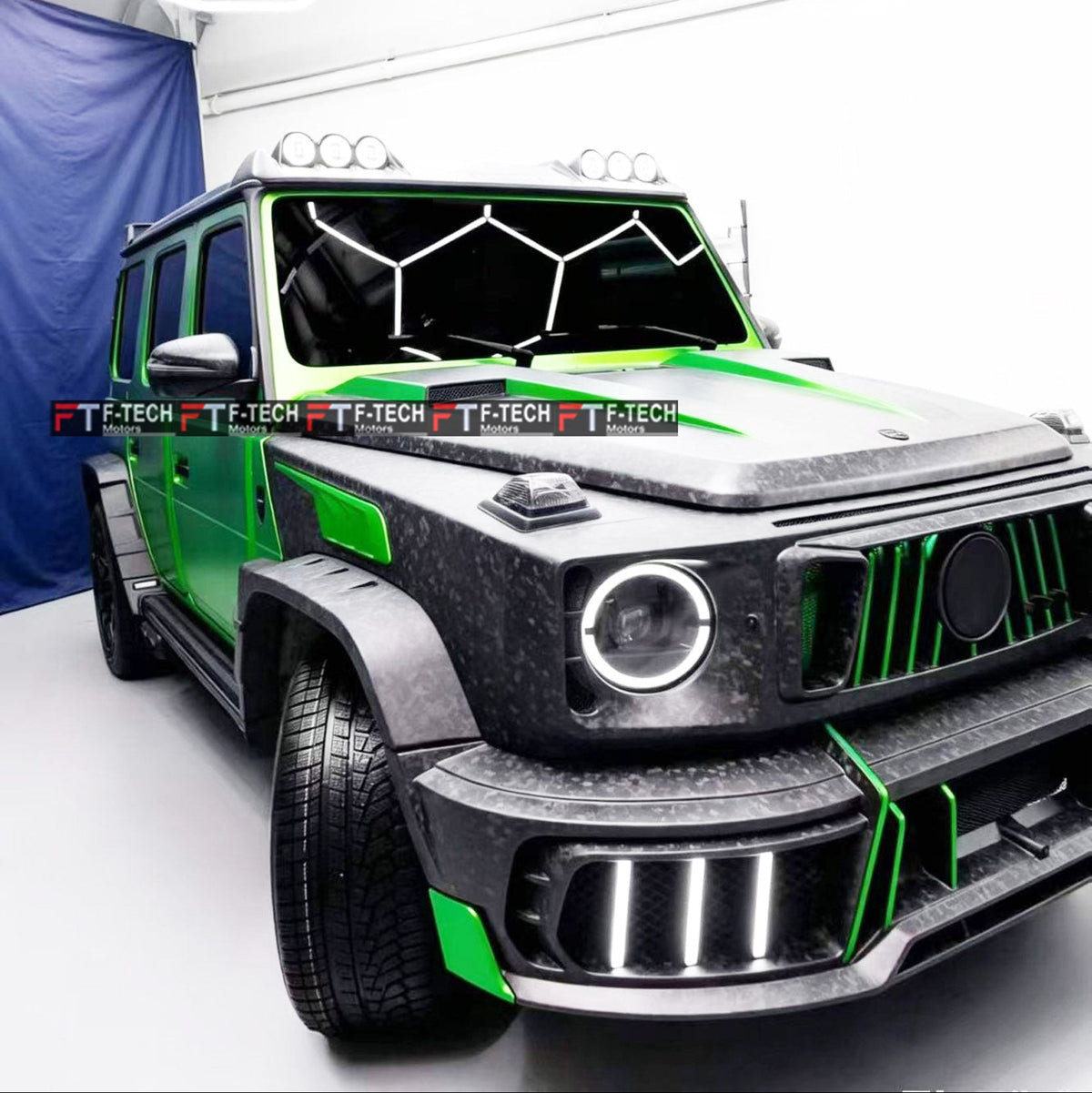 Dry Carbon Wide Body Kit MS For Mercedes Benz G Class W465 G63 G500 G550 2025+ Mansory