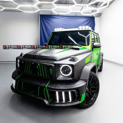 Dry Carbon Wide Body Kit MS For Mercedes Benz G Class W465 G63 G500 G550 2025+ Mansory