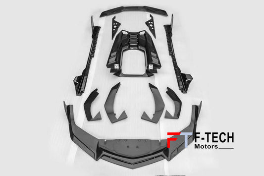 Dry Carbon Fiber Body Kit For Lamborghini Revuelto 2024+ Duke