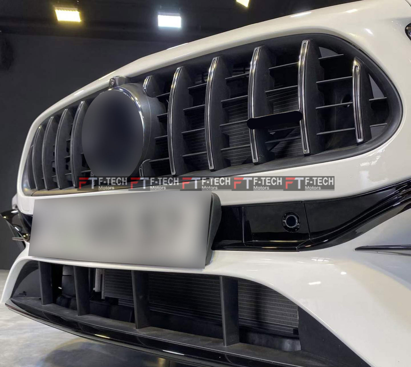 E63S AMG Look Front Bumper Grille For Mercedes Benz E Class Coupe W213 C238 2022 - 2024