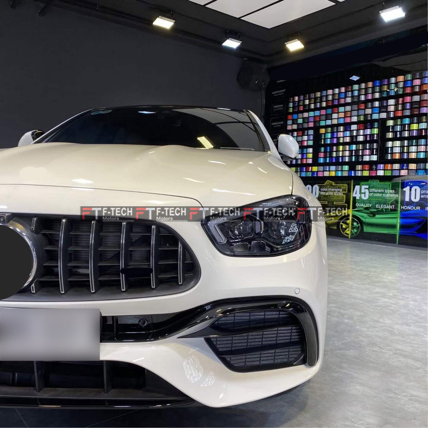 E63S AMG Look Front Bumper Grille For Mercedes Benz E Class Coupe W213 C238 2022 - 2024