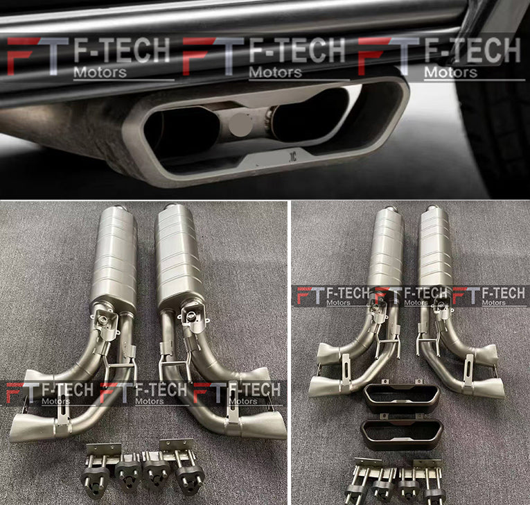 Akropovic Style Exhaust System Catback For Mercedes Benz G Class W465 G63 AMG G500 G550 2025+