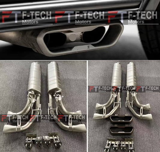 Akropovic Style Exhaust System Catback For Mercedes Benz G Class W465 G63 AMG G500 G550 2025+