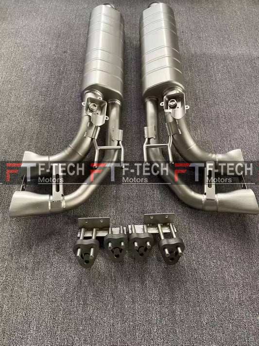 Akropovic Style Exhaust System Catback For Mercedes Benz G Class W465 G63 AMG G500 G550 2025+