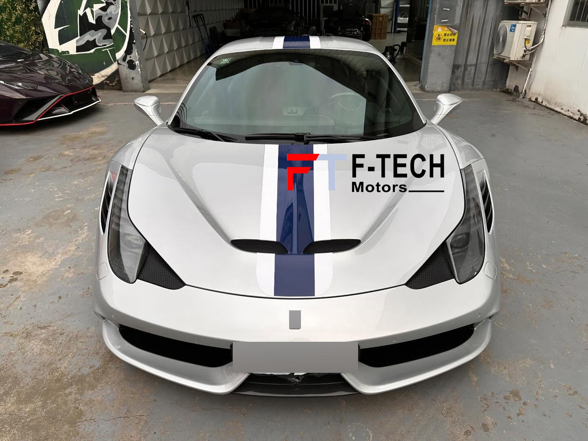 Dry Carbon Fiber Body Kit For Ferrari 458 Italia Spider 2010 - 2015