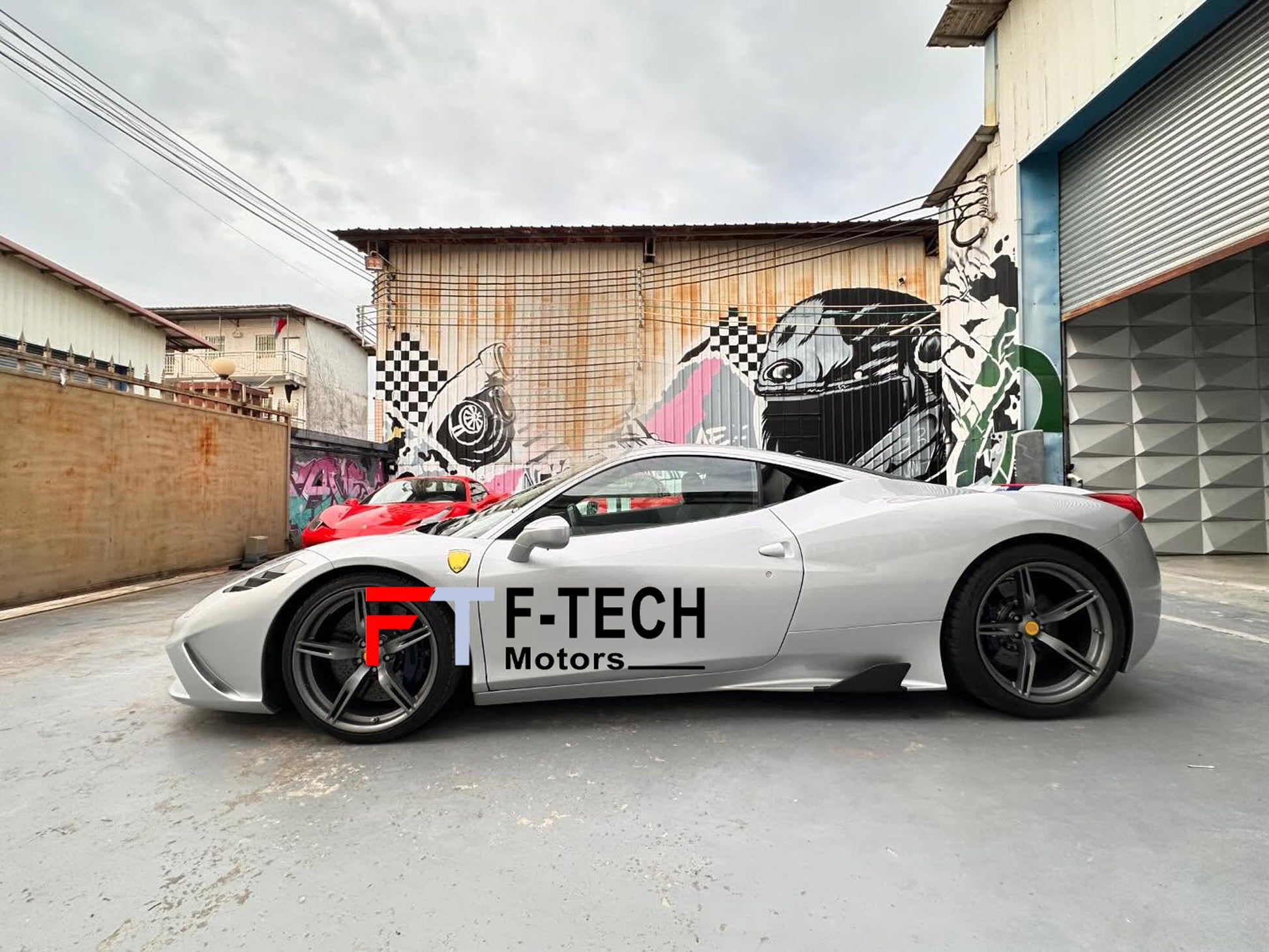 Dry Carbon Fiber Body Kit For Ferrari 458 Italia Spider 2010 - 2015