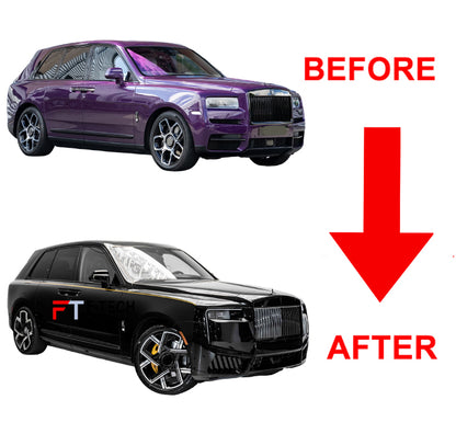 Facelift Body Kit Black Badge For Rolls Royce Cullinan 2018 - 2023