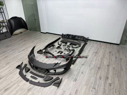 Matte Forged Carbon Body Kit Fit Ferrari 296 GTB 2022 - 2025 Mansory