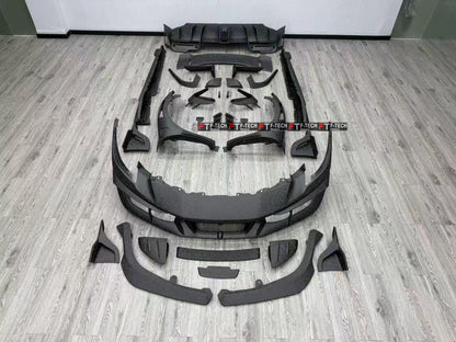 Matte Forged Carbon Body Kit Fit Ferrari 296 GTB 2022 - 2025 Mansory