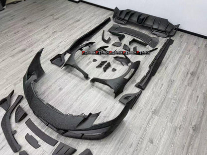 Matte Forged Carbon Body Kit Fit Ferrari 296 GTB 2022 - 2025 Mansory