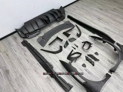 Matte Forged Carbon Body Kit Fit Ferrari 296 GTB 2022 - 2025 Mansory