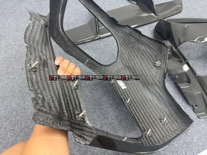 Dry Carbon Fiber OEM Rear Diffuser Spoiler For Ferrari 812 Superfast 2017 - 2024