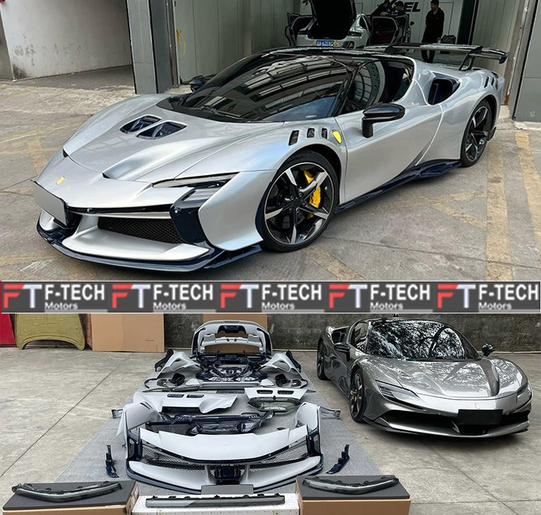 Dry Carbon Full Conversion XX Body Kit For Ferrari SF90 Stradale 2019 - 2024
