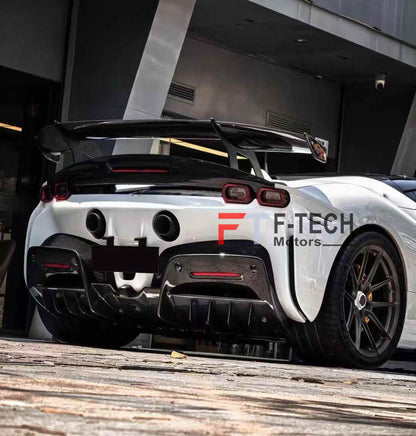 Carbon Fiber Rear Wing Spoiler for Ferrari SF90 Stradale 2019 - 2024
